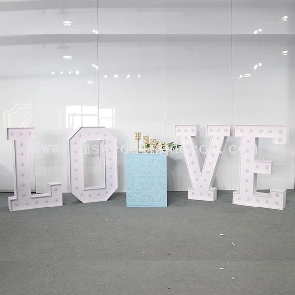 giant light up letters for wedding