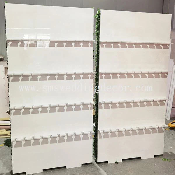 champagne hedge wall