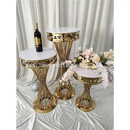 gold plinths for hire