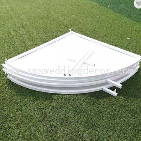 iron round ring arch backdrop