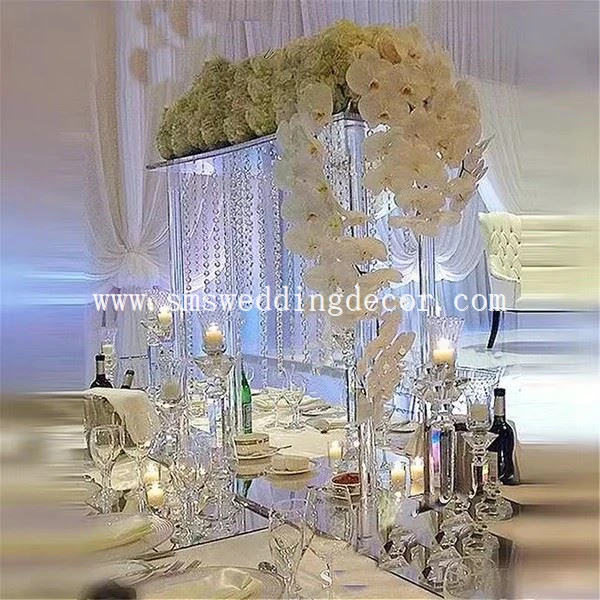 rectangle wedding centerpieces