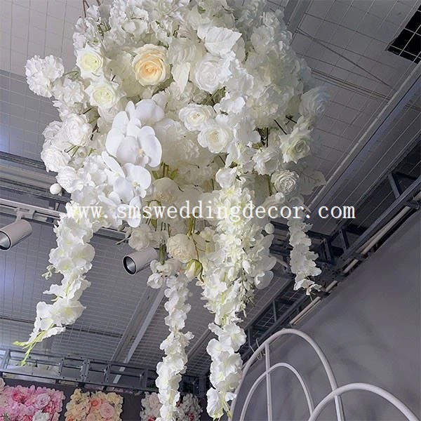 wedding hanging floral arrangement