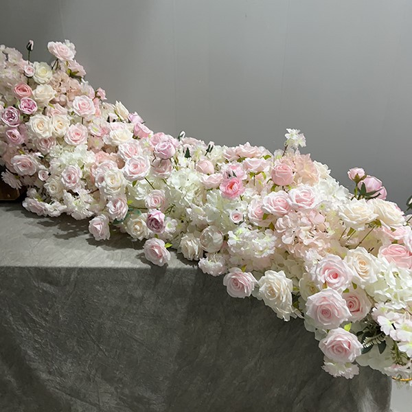 silk flower runner silk flower runner