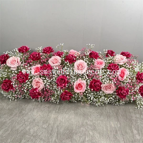 flower runner for aisle