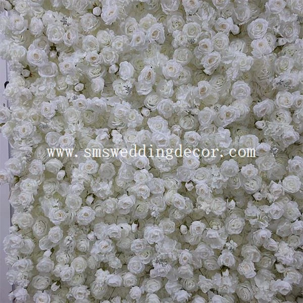 wedding wall decoration flowers